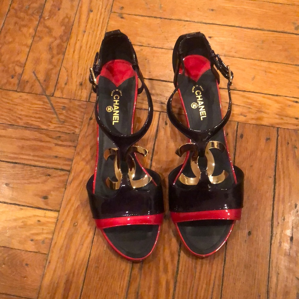 Authentic Chanel sandals